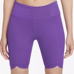 Nike purple dry fit shorts size small